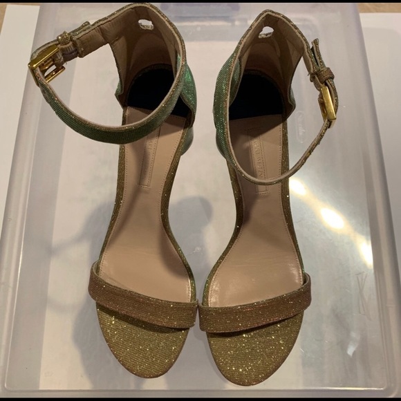 Stuart Weitzman Shoes - Stuart Weitzman Iridescent Fabric Pump NEW